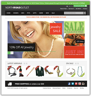 NCR Retail Online Theme
